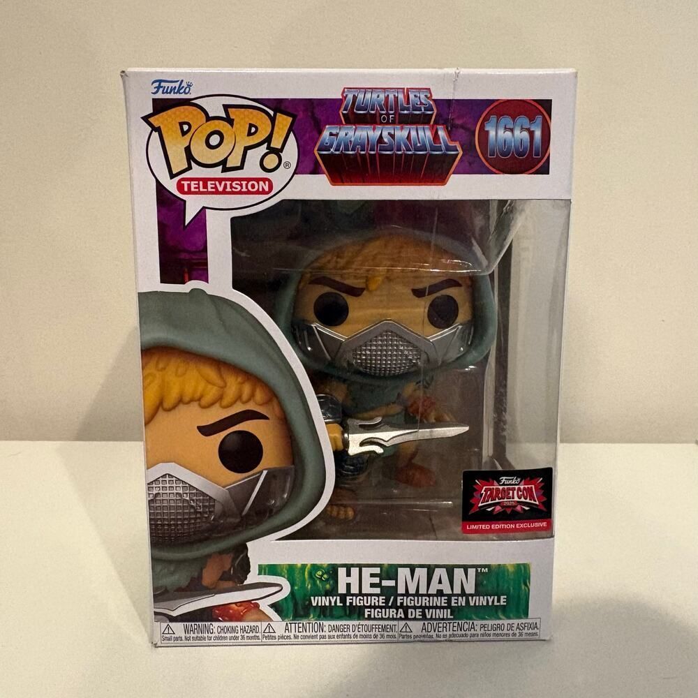 Turtles of Grayskull He-Man Funko Pop 1661